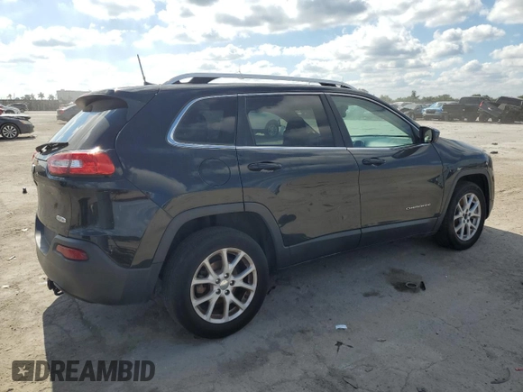 2016 Jeep Cherokee Altitude with VIN 1C4PJLCB0GW319884, listed as a Copart auction lot 85431444 with 98,357 mi miles and Salvage Title. Bid and sale history available at carsss.com. Image 3.