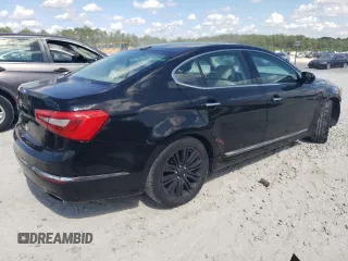 2014 Kia Cadenza Premium with VIN KNALN4D79E5141525, listed as a Copart auction lot 73497804 with 41,645 mi miles and Salvage Title. Bid and sale history available at carsss.com. Image 3.