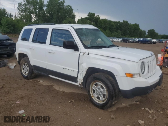 2016 Jeep Patriot Sport with VIN 1C4NJRBB4GD797877, listed as a Copart auction lot 62566055 with 143,306 mi miles and Clean title. Bid and sale history available at DreamBid. Image 4.