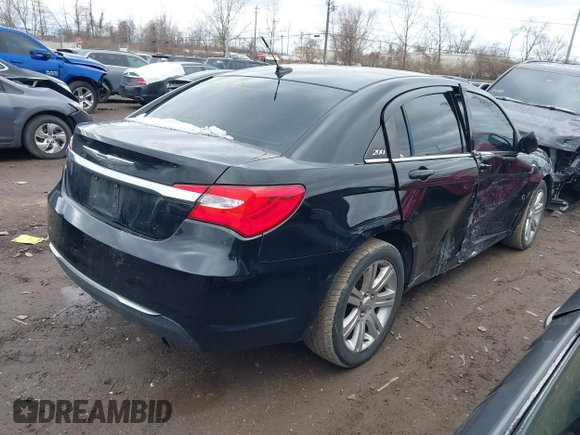2012 Chrysler 200 Touring with VIN 1C3CCBBB9CN210428, listed as a IAAI auction lot 41739130 with 217,676 mi miles. Bid and sale history available at carsss.com. Image 4.