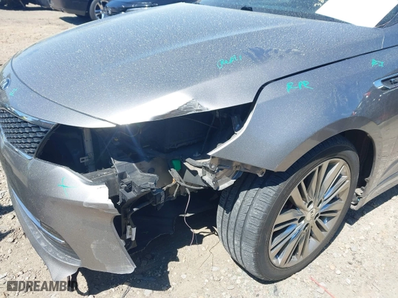 2018 Kia Optima SX with VIN 5XXGV4L26JG187281, listed as a IAAI auction lot 41887939 with 124,782 mi miles. Bid and sale history available at carsss.com. Image 6.