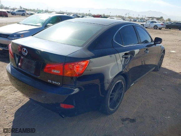 2006 Lexus IS 350 Auto with VIN JTHBE262X62001845, listed as a IAAI auction lot 41537000 with 232,452 mi miles. Bid and sale history available at carsss.com. Image 4.