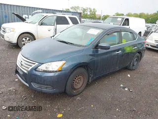 2014 Nissan Sentra S with VIN 3N1AB7AP8EY284481, listed as a IAAI auction lot 42121992 with 176,672 mi miles and . Bid and sale history available at DreamBid. Image 2.