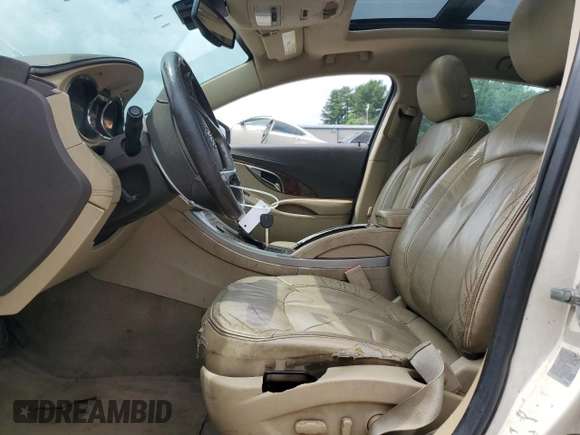 2012 Buick LaCrosse Leather with VIN 1G4GL5E36CF290876, listed as a Copart auction lot 62939915 with 324,722 mi miles and Clean title. Bid and sale history available at DreamBid. Image 7.