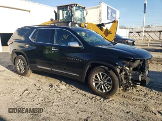 2022 Chevrolet Traverse LT Leather with VIN 1GNERHKW4NJ133767, listed as a Copart auction lot 85268164 with 56,951 mi miles and Salvage Title. Bid and sale history available at carsss.com. Image 4.
