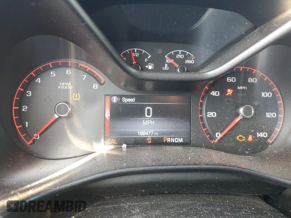 2015 GMC Canyon 4WD SLE with VIN 1GTH6BE33F1199189, listed as a Copart auction lot 87191114 with 199,477 mi miles and Salvage Title. Bid and sale history available at carsss.com. Image 9.