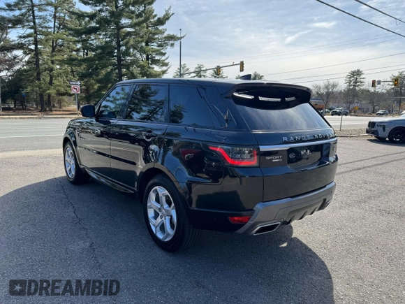 2018 Land Rover Range Rover Sport HSE with VIN SALWR2RVXJA414725, listed as a Copart auction lot 52300335 with 77,046 mi miles and Clean Title. Bid and sale history available at carsss.com. Image 4.