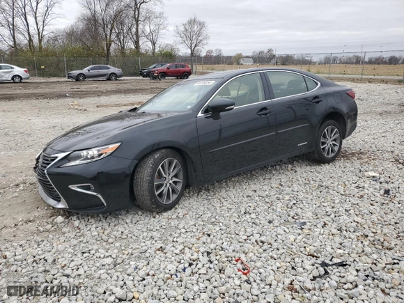 2016 Lexus ES 300h Hybrid with VIN JTHBW1GG6G2104618, listed as a Copart auction lot 80496054 with 153,393 mi miles and Salvage Title. Bid and sale history available at carsss.com. Image 1.