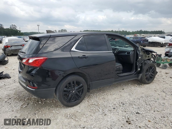 2021 Chevrolet Equinox LT with VIN 3GNAXKEV9ML365003, listed as a Copart auction lot 53202775 with 88,747 mi miles and Salvage title. Bid and sale history available at DreamBid. Image 3.