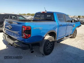 2024 Ford Ranger with VIN 1FTER4HP5RLE57161, listed as a Copart auction lot 48192335 with 5,564 mi miles and Salvage Title. Bid and sale history available at DreamBid. Image 3.
