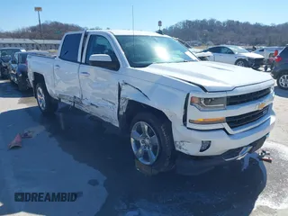 2018 Chevrolet Silverado 1500 LT with VIN 3GCUKREC3JG634354, listed as a IAAI auction lot 41734436 with 135,846 mi miles. Bid and sale history available at carsss.com. Image 1.