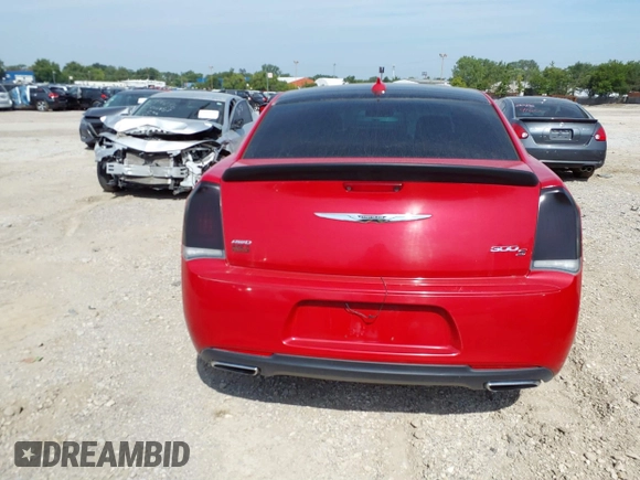 2015 Chrysler 300 with VIN 2C3CCAGG9FH860355, listed as a IAAI auction lot 40080685 with 130,074 mi miles. Bid and sale history available at carsss.com. Image 16.