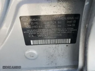 2017 Hyundai Elantra SE with VIN 5NPD74LF7HH048596, listed as a Copart auction lot 51341945 with 91,149 mi miles and Salvage Title. Bid and sale history available at carsss.com. Image 12.