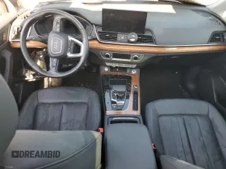 2022 Audi Q5 S line Premium Plus z VIN WA1EAAFY1N2137332, wystawiony jako Copart lot #55388645 z przebiegiem Nie podano mil oraz Szkoda całkowita • Salvage title. Historia ofert i sprzedaży dostępna na DreamBid. Obrazek 8.