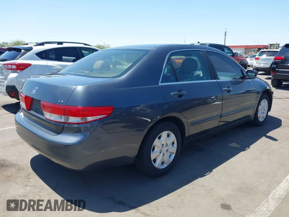 2004 Honda Accord LX with VIN 1HGCM56324A147017, listed as a IAAI auction lot 42582327 with 165,823 mi miles and . Bid and sale history available at DreamBid. Image 4.