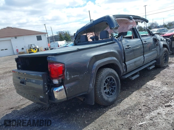 2020 Toyota Tacoma SR5 with VIN 3TMCZ5AN8LM322350, listed as a IAAI auction lot 41981112 with 22,483 mi miles and . Bid and sale history available at DreamBid. Image 4.