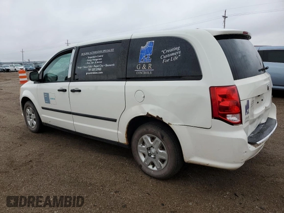 2013 Ram Cargo Van Tradesman with VIN 2C4JRGAG3DR781252, listed as a Copart auction lot 78935644 with 196,033 mi miles and Salvage Title. Bid and sale history available at carsss.com. Image 2.