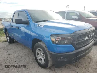 2023 Ram 1500 Tradesman with VIN 1C6RRFCG6PN600616, listed as a Copart auction lot 75331334 with Not provided miles and Salvage title. Bid and sale history available at DreamBid. Image 4.