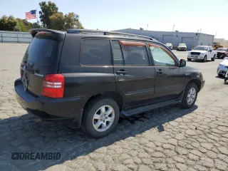 2001 Toyota Highlander with VIN JTEHF21AX10007944, listed as a Copart auction lot 60095505 with 296,404 mi miles and Clean title. Bid and sale history available at DreamBid. Image 3.