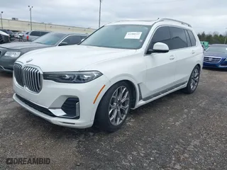 2019 BMW X7 xDrive40i with VIN 5UXCW2C53KL083874, listed as a IAAI auction lot 41280522 with 155,067 mi miles. Bid and sale history available at carsss.com. Image 16.