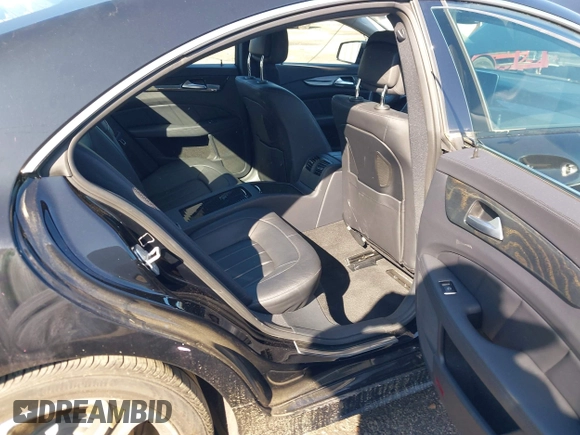 2015 Mercedes-Benz CLS 400 with VIN WDDLJ6HB3FA153077, listed as a IAAI auction lot 42537583 with 56,404 mi miles and . Bid and sale history available at DreamBid. Image 8.