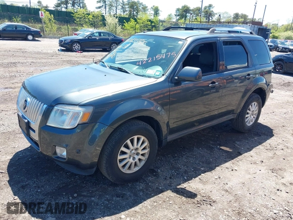 2010 Mercury Mariner Premier с VIN 4M2CN9HG8AKJ18091, выставлен на аукционе IAAI как лот 42215475 с пробегом 97 332 миль миль и . История ставок и продаж доступна на DreamBid. Изображение 2.