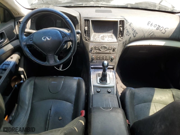 2015 Infiniti Q40 with VIN JN1CV6AP7FM502098, listed as a Copart auction lot 65291744 with NaN miles and Salvage Title. Bid and sale history available at carsss.com. Image 8.