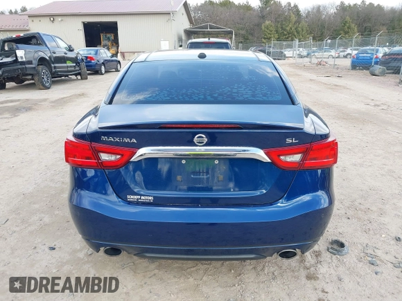 2017 Nissan Maxima S with VIN 1N4AA6AP7HC360477, listed as a IAAI auction lot 41881834 with 224,023 mi miles and . Bid and sale history available at DreamBid. Image 16.