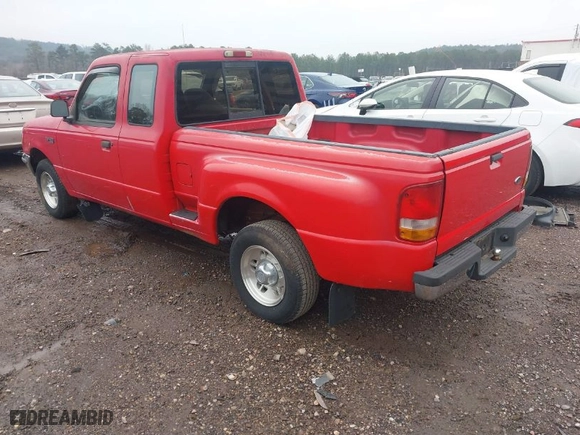 1997 Ford Ranger XL with VIN 1FTCR14A1VPA56362, listed as a IAAI auction lot 41572393 with 147,073 mi miles. Bid and sale history available at carsss.com. Image 3.