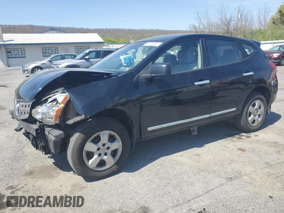 2012 Nissan Rogue S with VIN JN8AS5MV9CW420136, listed as a Copart auction lot 54349665 with 67,076 mi miles and Salvage Title. Bid and sale history available at DreamBid. Image 1.