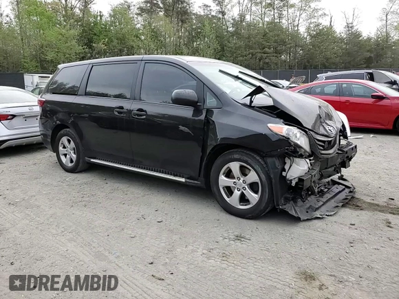 2017 Toyota Sienna L z VIN 5TDZZ3DC1HS786239, wystawiony jako Copart lot #53664265 z przebiegiem Nie podano mil oraz Szkoda całkowita • Salvage title. Historia ofert i sprzedaży dostępna na DreamBid. Obrazek 14.
