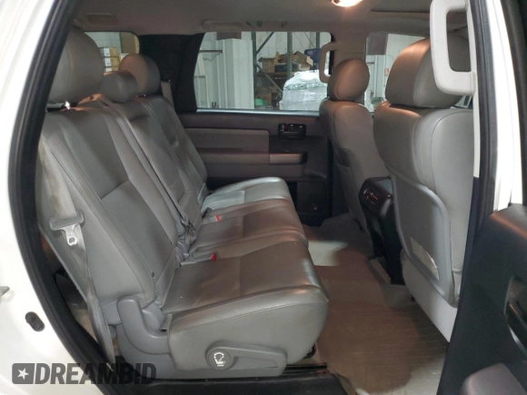 2010 Toyota Sequoia SR5 with VIN 5TDBW5G18AS031207, listed as a Copart auction lot 88731505 with 226,278 mi miles and Salvage Title. Bid and sale history available at carsss.com. Image 12.