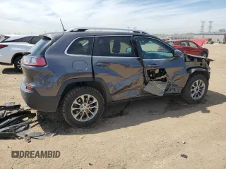 2019 Jeep Cherokee Latitude Plus with VIN 1C4PJMLX7KD271273, listed as a Copart auction lot 56177265 with 116,998 mi miles and Salvage title. Bid and sale history available at DreamBid. Image 3.