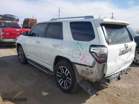 2019 Toyota 4Runner SR5 with VIN JTEBU5JR6K5613846, listed as a IAAI auction lot 41765097 with 185,937 mi miles. Bid and sale history available at carsss.com. Image 3.