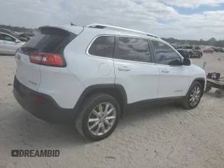 2015 Jeep Cherokee Limited with VIN 1C4PJLDS4FW700683, listed as a Copart auction lot 52969045 with 143,344 mi miles and Clean Title. Bid and sale history available at DreamBid. Image 3.