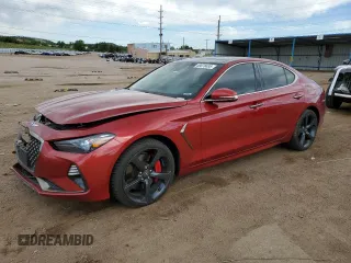 2020 Genesis G70 3.3T с VIN KMTG34LE6LU064126, выставлен на аукционе Copart как лот 58078495 с пробегом 57 903 миль миль и Списание • Salvage title. История ставок и продаж доступна на DreamBid. Изображение 1.