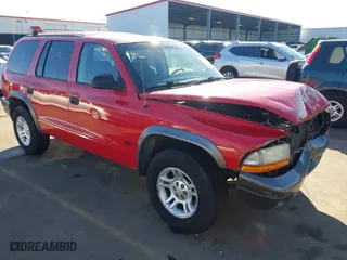 2002 Dodge Durango Sport with VIN 1B4HR38N42F133450, listed as a IAAI auction lot 41456256 with 1 mi miles. Bid and sale history available at carsss.com. Image 1.