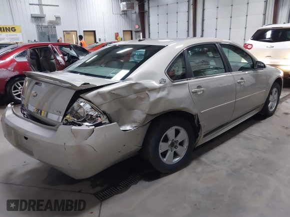 2009 Chevrolet Impala LT with VIN 2G1WT57K391188819, listed as a IAAI auction lot 41934884 with 139,682 mi miles and . Bid and sale history available at DreamBid. Image 4.