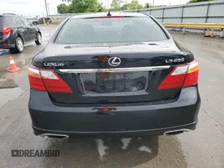 2010 Lexus LS 460 with VIN JTHBL5EF6A5101167, listed as a Copart auction lot 54674145 with 146,830 mi miles and Salvage Title. Bid and sale history available at DreamBid. Image 6.