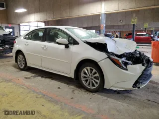 2024 Toyota Corolla Hybrid LE with VIN JTDBCMFE1R3051402, listed as a Copart auction lot 44884925 with 46,752 mi miles and Salvage Title. Bid and sale history available at carsss.com. Image 4.