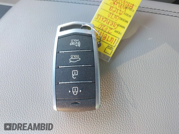 2020 Genesis G70 2.0T with VIN KMTG64LA8LU056386, listed as a IAAI auction lot 41164341 with 48,943 mi miles and . Bid and sale history available at DreamBid. Image 11.