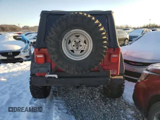 2003 Jeep Wrangler Sport with VIN 1J4FA49S73P301468, listed as a Copart auction lot 87415164 with 127,985 mi miles and Salvage Title. Bid and sale history available at carsss.com. Image 6.