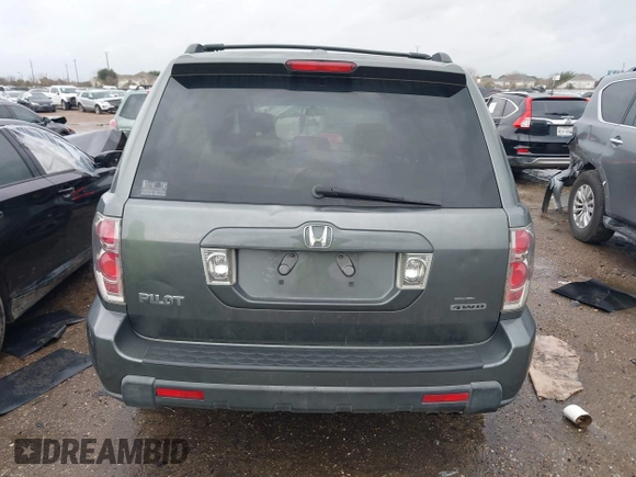 2007 Honda Pilot EX-L with VIN 5FNYF18697B002843, listed as a IAAI auction lot 41549328 with 202,365 mi miles and . Bid and sale history available at DreamBid. Image 16.
