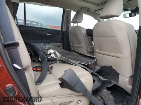 2021 Honda Pilot EX-L with VIN 5FNYF6H55MB061209, listed as a Copart auction lot 51140375 with Not Provided miles and Salvage Title. Bid and sale history available at DreamBid. Image 11.
