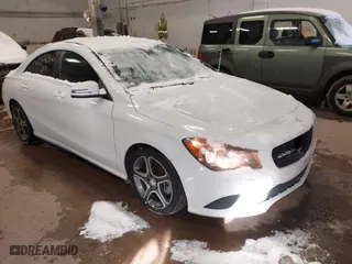 2014 Mercedes-Benz CLA-Class CLA 250 with VIN WDDSJ4EB4EN148966, listed as a IAAI auction lot 41546966 with 168,059 mi miles. Bid and sale history available at carsss.com. Image 1.