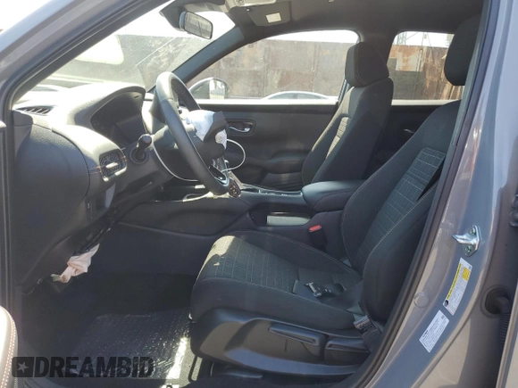 2024 Honda HR-V Sport with VIN 3CZRZ2H59RM752924, listed as a Copart auction lot 56989815 with 13,747 mi miles and Salvage title. Bid and sale history available at DreamBid. Image 7.
