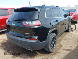 2021 Jeep Cherokee Latitude Lux with VIN 1C4PJLMX4MD107152, listed as a IAAI auction lot 41857619 with 51,686 mi miles. Bid and sale history available at carsss.com. Image 4.