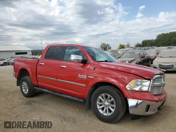 2018 Ram 1500 Harvest with VIN 1C6RR7LT1JS168870, listed as a Copart auction lot 72357284 with 96,885 mi miles and Salvage title. Bid and sale history available at DreamBid. Image 4.
