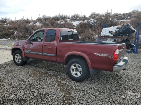 2005 Toyota Tundra SR5 with VIN 5TBBT44125S460154, listed as a Copart auction lot 45557665 with 176,257 mi miles and Salvage Title. Bid and sale history available at carsss.com. Image 2.