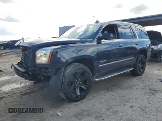 2019 GMC Yukon Denali with VIN 1GKS1CKJ6KR368523, listed as a Copart auction lot 76835174 with 60,876 mi miles and Salvage Title. Bid and sale history available at carsss.com. Image 1.